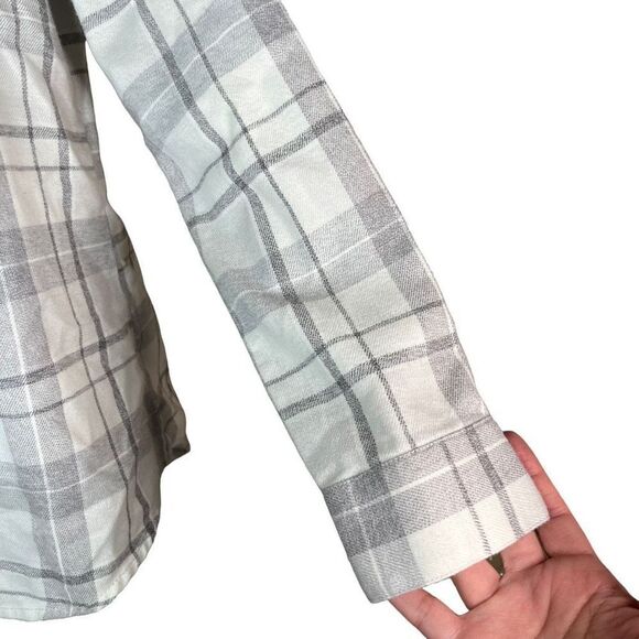 Kuhl Kamila Flannel Button Down Shirt Size Small - Picture 4 of 10